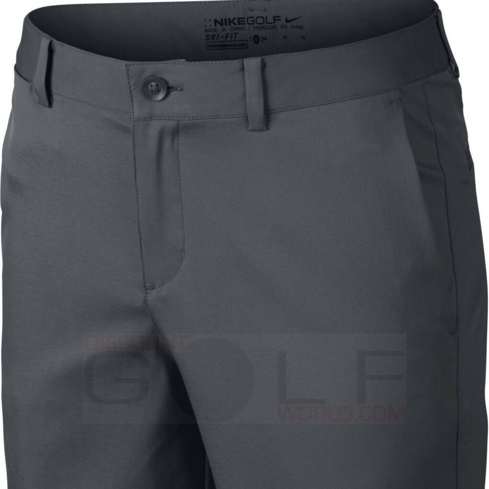 Nike Dri Fit Boys Golf Walking Shorts, Gray, Sz M